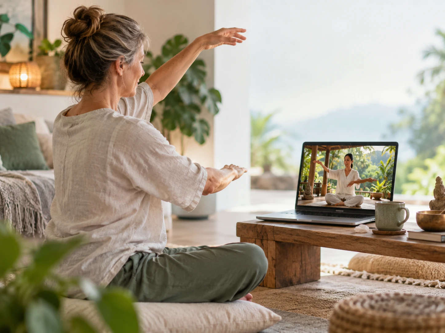 Joining a ZenPod online session by video call from home