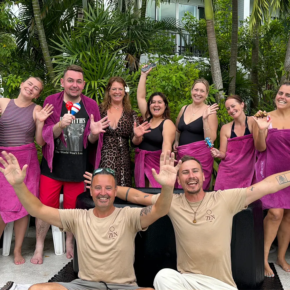 Corporate wellness staff event in Pattaya Thailand — Zen Pod