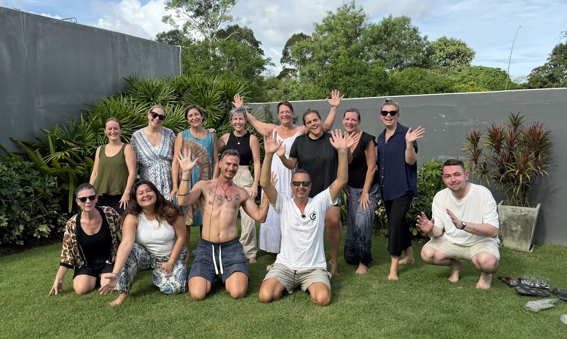 Nicklas at a Zen Pod group retreat