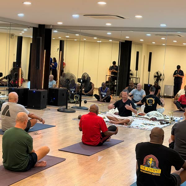 Corporate wellness and stress management workshop in Pattaya